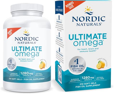 omega 3 nordic naturals amazon